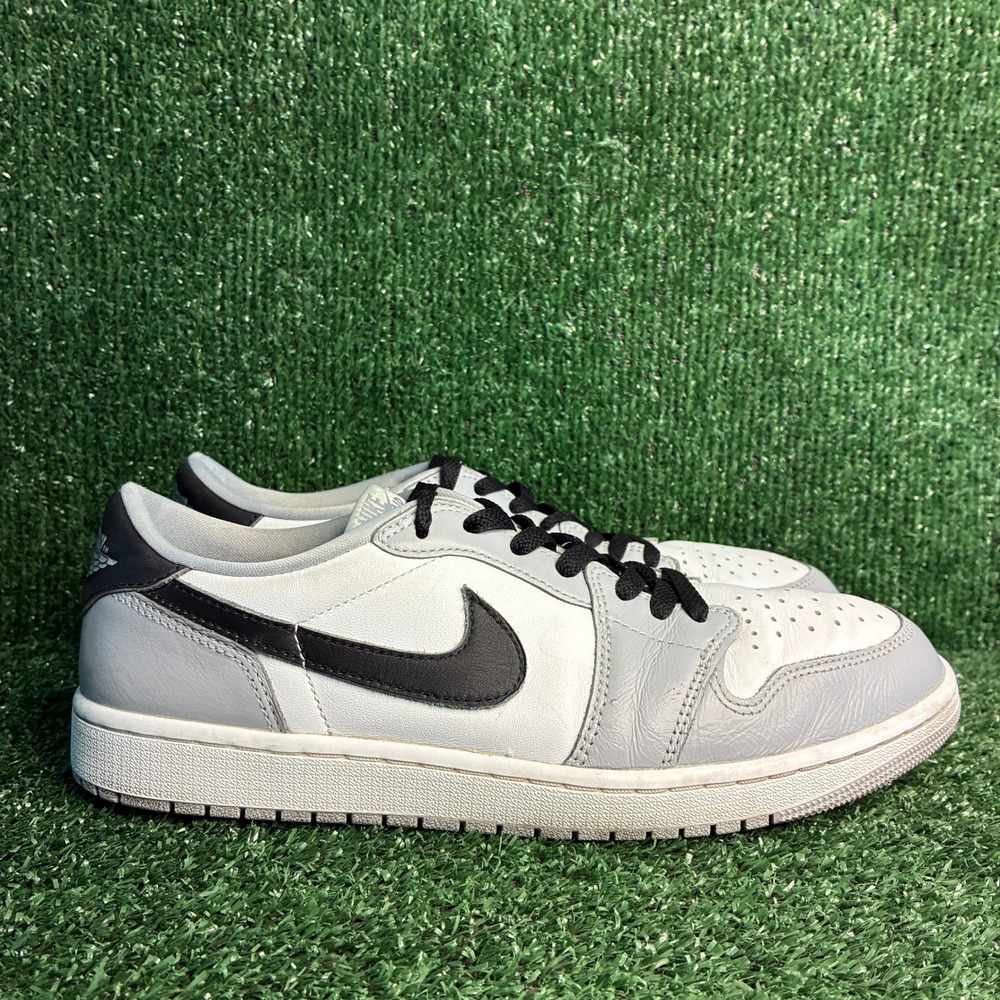Jordan Air 1 Low OG CZ0790-110 Leather Retro Athleisure Sneakers Barons Mens 11